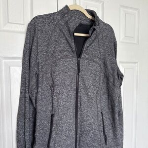 Lululemon define jacket salt and pepper size 16